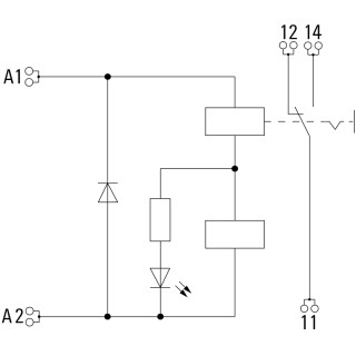 Реле безопасности DRIKITP 24VDC 1CO LD/PB