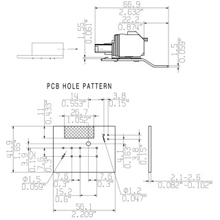 Штекерный соединитель печат BVF 7.62HP/04/180MSF4 BCF/4 SNBKBX SH90