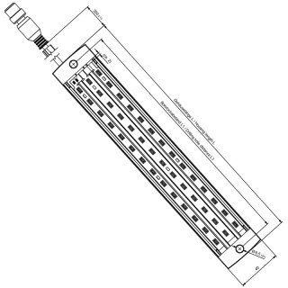 Indication- and signal lamp WIL-225-WW40-M12G-0.3U-S