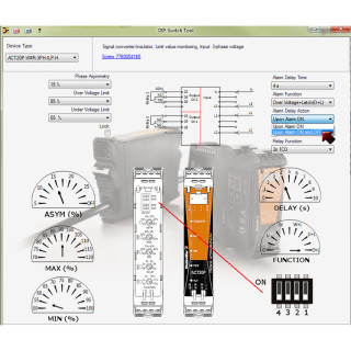 Voltage monitoring equipmnt ACT20P-VMR-3PH-ILP-H