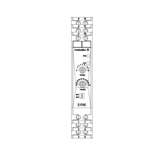 Voltage monitoring equipmnt EPAK-VMR-1PH-300-24V