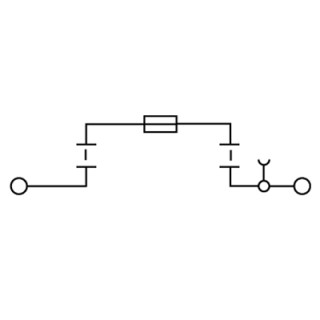 Клемма с предохранителем WTR 4/SI LD 70V