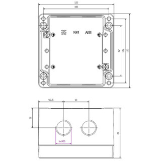 Корпус KLIPPON K41 2M25AB CSS