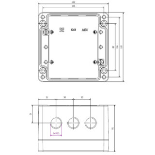 Корпус KLIPPON K41 3M20AB CSS