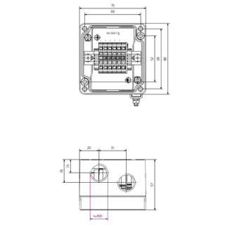 Корпус KLIPPON K11 M20ZCSS EX