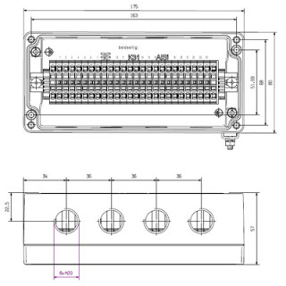 Корпус KLIPPON K31 M20ZCSS EX