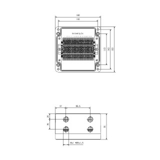 Корпус KLIPPON POK51 M20ZCSS E