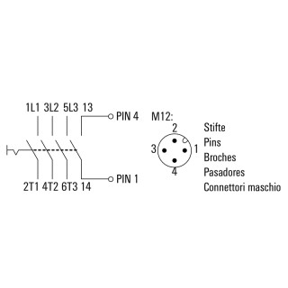 Корпус GHDE 10P HO ON/OFF PTS4