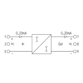 Измерительный мостовой прео WAS5 CCC LP 0-20/0-20mA