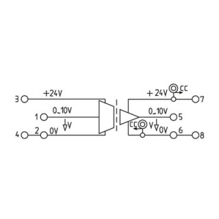 Измерительный мостовой прео WAS4 VVC DC 0-10/0-10V