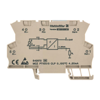 Преобразователь сигнала тер MCZ PT100/3 CLP -50C...+150C