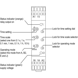 Реле времени для распредели TIMER BTMF-Z