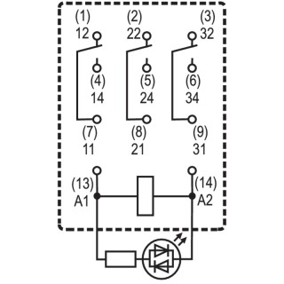 Реле безопасности RCM370R48