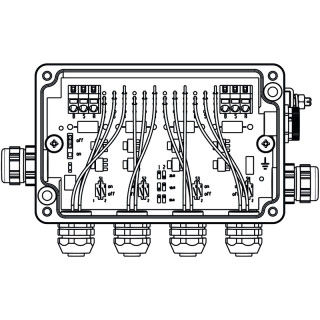 Источник питания AS-интерфе FBCon PA CG/M12 4way Limiter