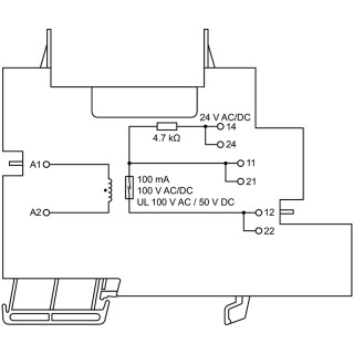 Реле безопасности PAS CMR 0,5...2,5 A DC