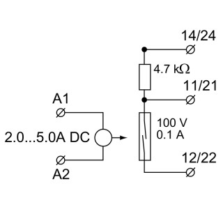 Реле безопасности PAS CMR 2,0...5,0 A DC