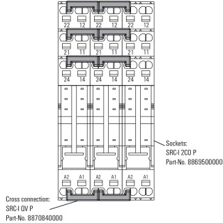 Релейный цоколь SRC-I QV P