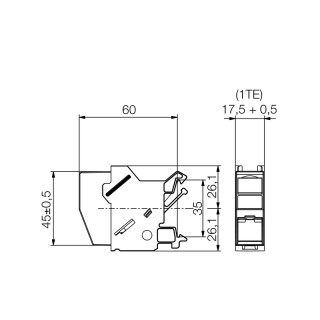 Матрица USB IE-XM-RJ45/RJ45