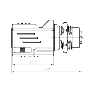 Матрица USB IE-M12-ADAP S