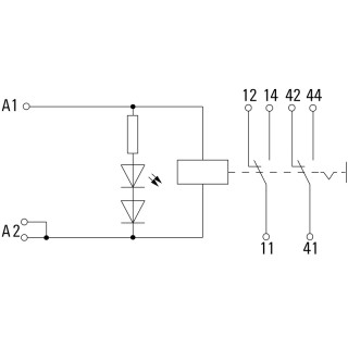 Реле безопасности RCMKIT-I 230VAC 2CO LD