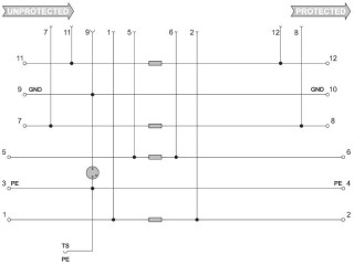 Разрядник VSPC BASE 4SL FG