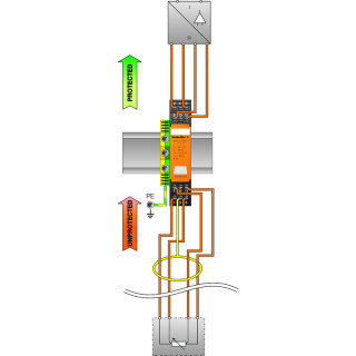 Разрядник VSPC 3/4WIRE 5VDC