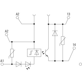 Оптоэлектрон. датчик MOS 24VDC/12-300VDC 1A