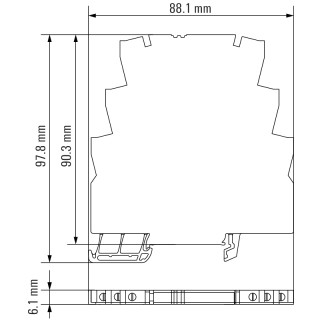 Оптоэлектрон. датчик MOS 24VDC/12-300VDC 1A