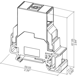 Матрица USB IE-TO-RJ45-C