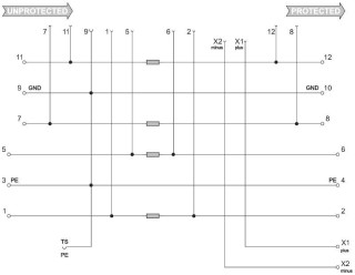 Разрядник VSPC BASE 2CL R