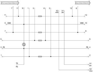 Разрядник VSPC BASE 2CL FG  R