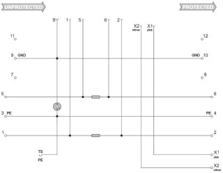 Разрядник VSPC BASE 1CL FG R