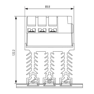 Реле безопасности PSSR 230VAC/3PH AC 20A