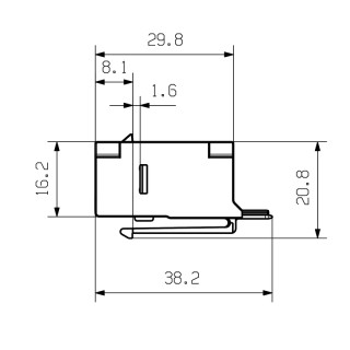 Матрица USB IE-XR-RJ45/RJ45-2