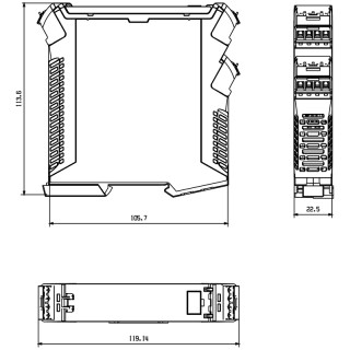 Коммутирующий усилитель ACT20X-HDI-SDO-RNC-S