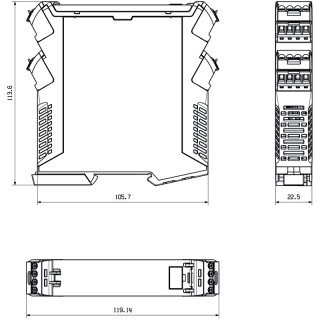 Коммутирующий усилитель ACT20X-2HTI-2SAO-S