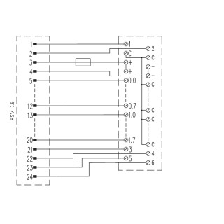 Коммуникац. модули ПЛК RS 16IO 2W  R S