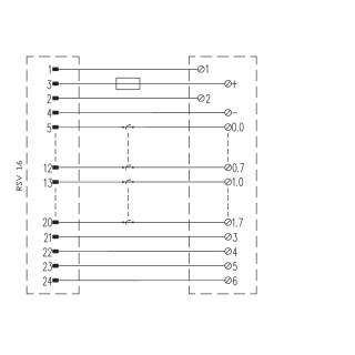 Коммуникац. модули ПЛК RS 16IO 1W I R S