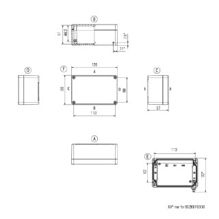 Корпус EXI KLIPPON K21 EX