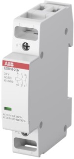 Контактор ESB16-11N-02 модульный (16А АС-1, 1НО+1НЗ), катушка 42В AC/DC