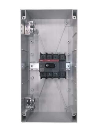 Рубильник в боксе OTP125B4B до 125A 4-полюсный, нет фланец I