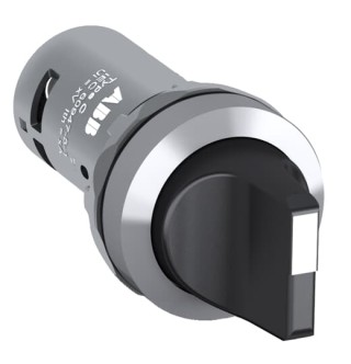 Переключатель C2SS3-30B-11 2-х позиционный черный 1НО+1НЗ (45 градусов) без фиксации