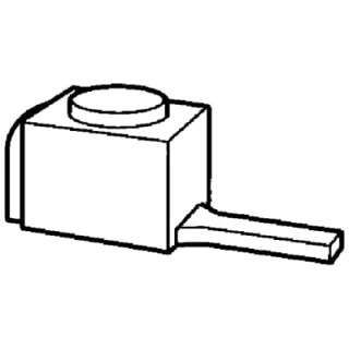 Переходник штыр.бок.6-50мм2 Ast 50/15QS