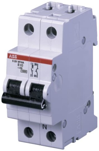 Автоматический выключатель 1P+N S201MT-K25NA