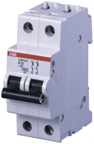 Автоматический выключатель 2-полюсной S202MT-C25