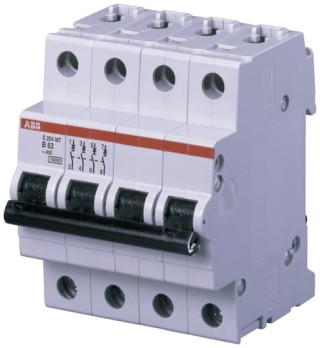 Автоматический выключатель 4-полюсной S204MT-C3