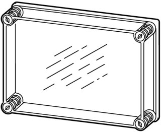 Крышка, прозрачная, ВхШхД = 500x375x100 мм