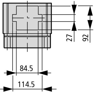 Изолированный щит, гладкие стенки , ВхШхД = 250x188x150 мм , СА