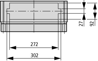 Изолированный щит, гладкие стенки , ВхШхД = 250x375x225 мм , СА