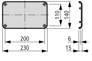 Фланец, IP66, 2 × D = 7 -70 мм